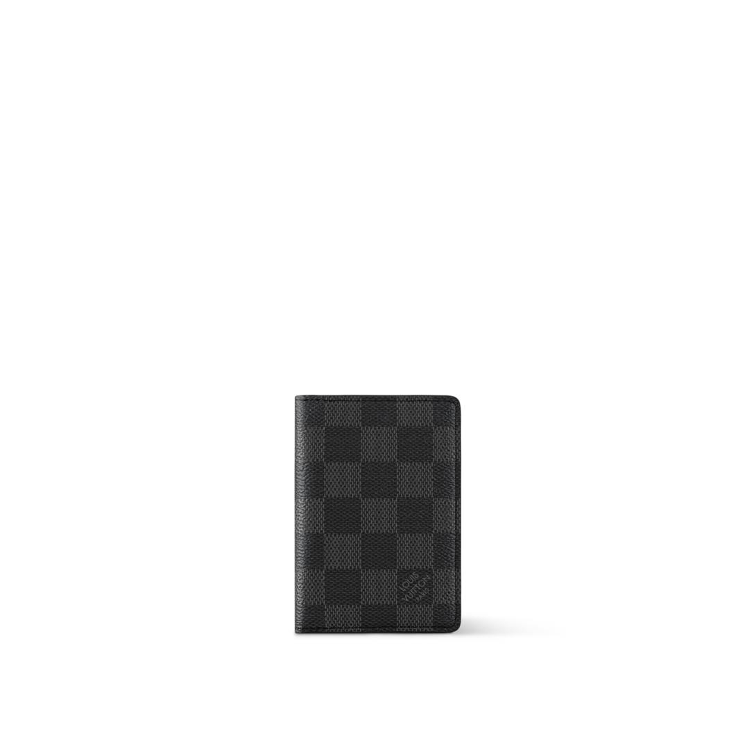 Pocket Organizer Damier Graphite Canvas - Men Small Leather Goods